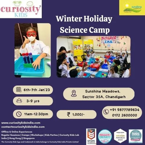 Winter Camp: Sunshine Meadows, Sector 35A, Chd: 6th-7th Jan’23
