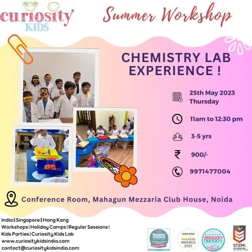 Summer Workshop: Noida: 25th May’23: To enrol – click on the image below