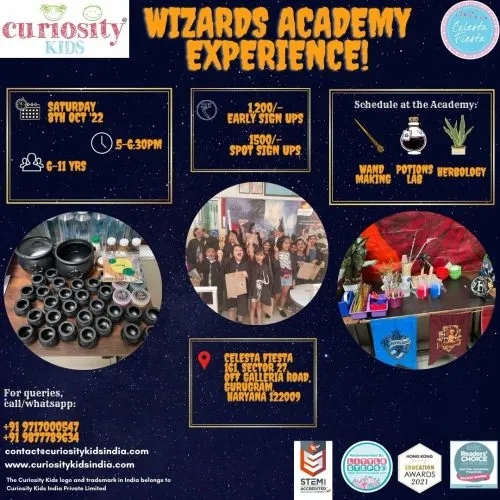 Wizards Academy Experience: Celesta Fiesta, Sector 27, Gurgaon: 8th Oct’22