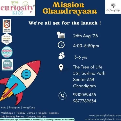 Weekend Workshop: The Tree of Life, Sector 33B, Chandigarh: 26th Aug’23. To enrol – click on the image below