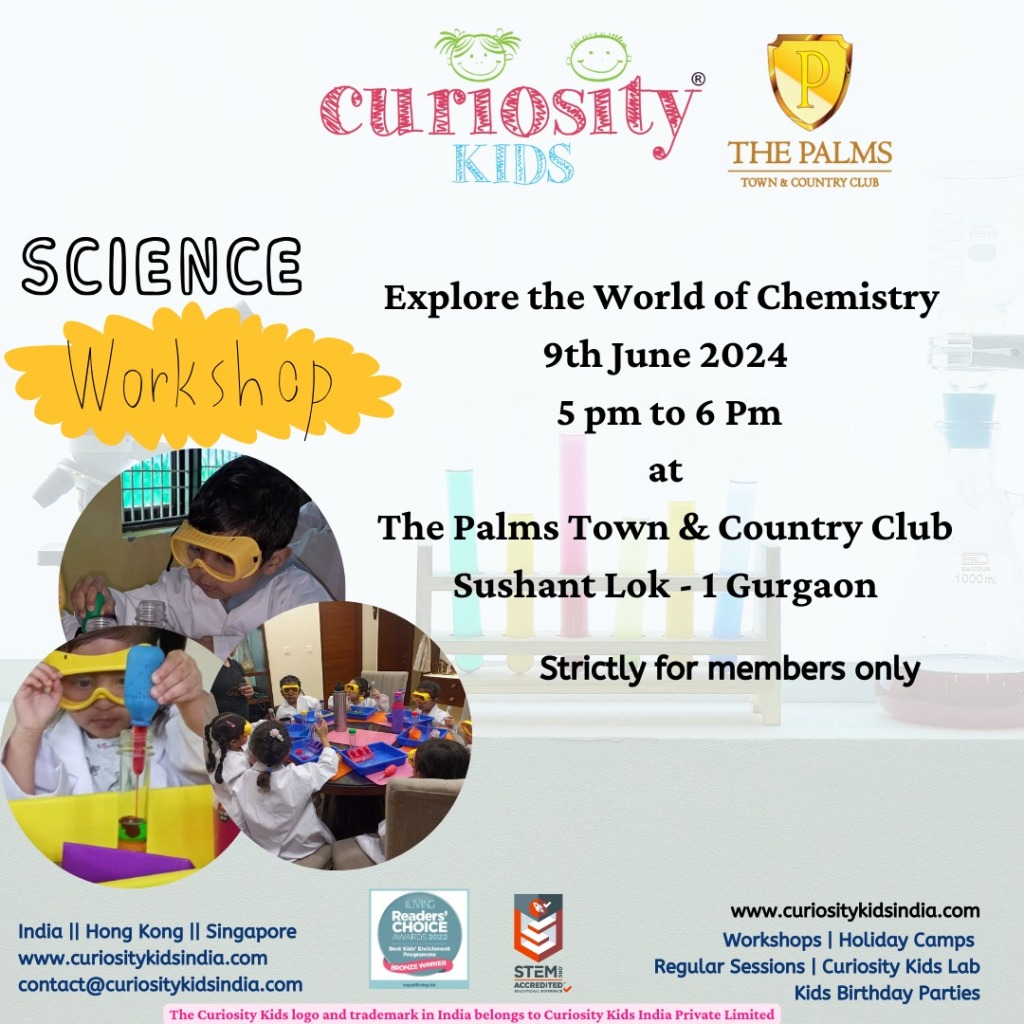 Workshop: The Palms, Gurgaon: 9th Jun’24: 5-6pm