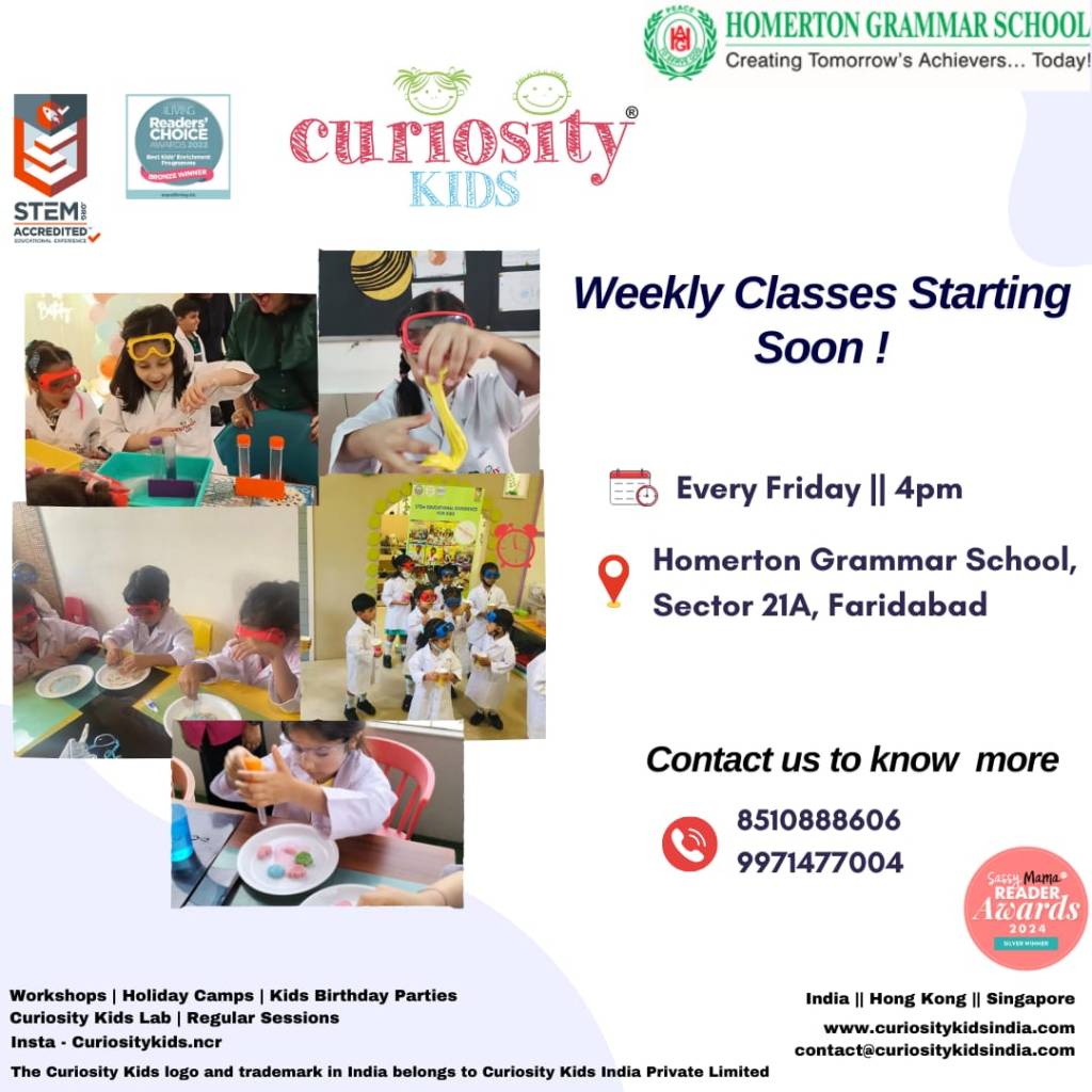 Homerton Grammar School, Faridabad: Annual Winter Fest: 29th Dec’24: 10am-3pm