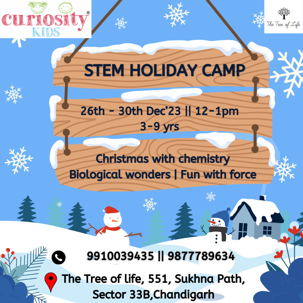 Winter Camp: The Tree of Life, Chandigarh: 26th-30th Dec’23: Click on the image to enrol
