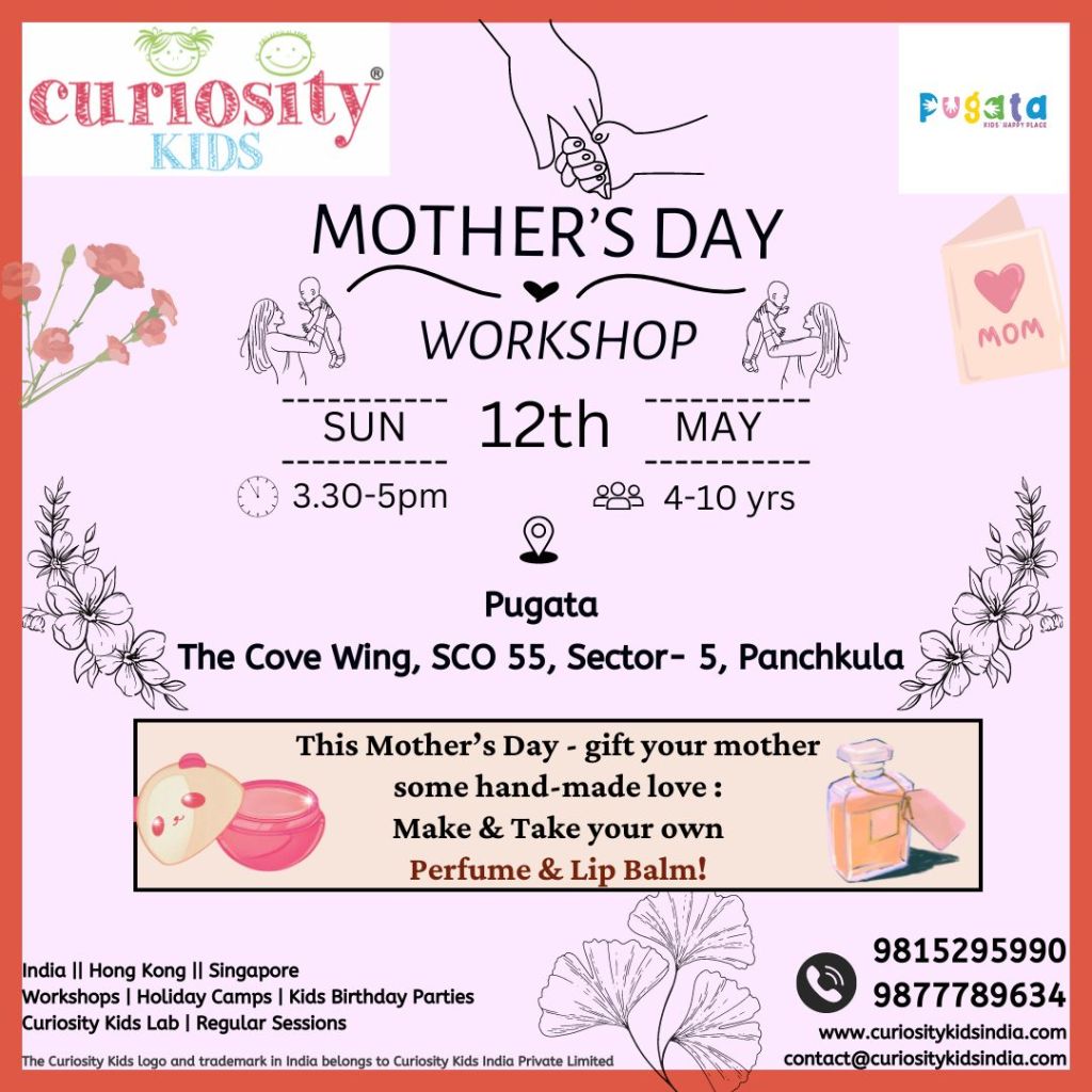 Weekend Workshop: Mother’s Day, Pugata, Panchkula, 12th May’24