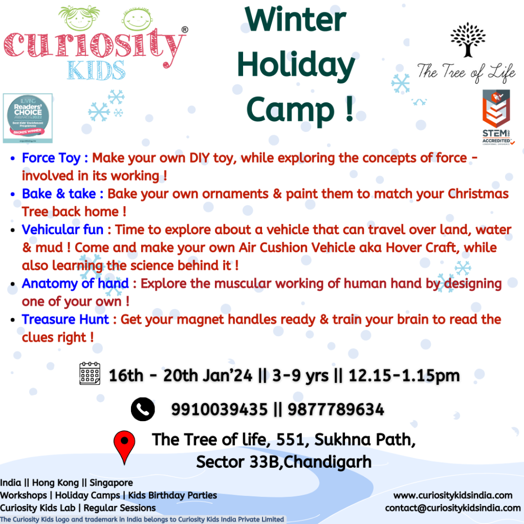 Winter Camp: The Tree of Life, Chd: 16th-20th oct’2024: Click on the image to enrol